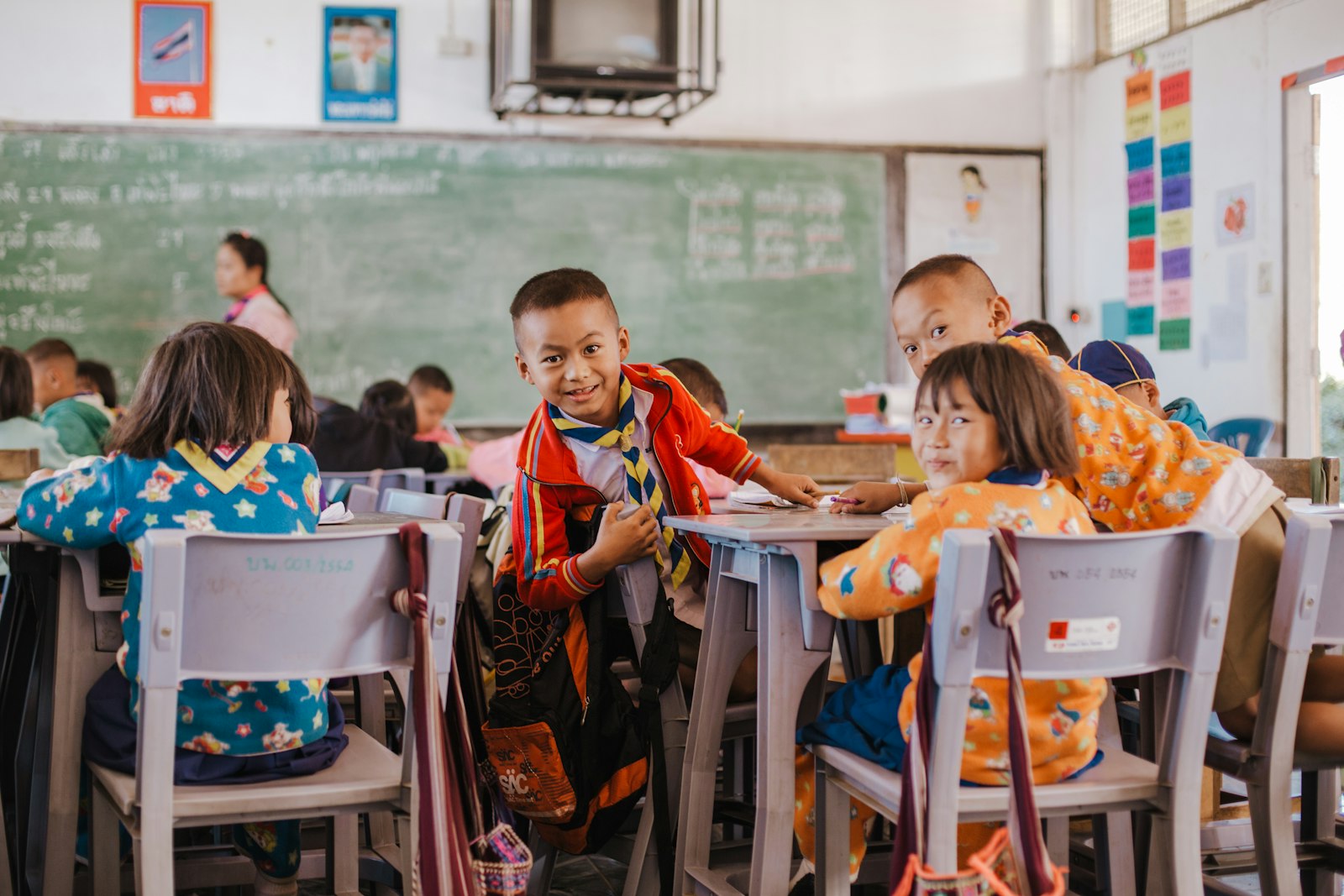 Teacher succeeding in interview